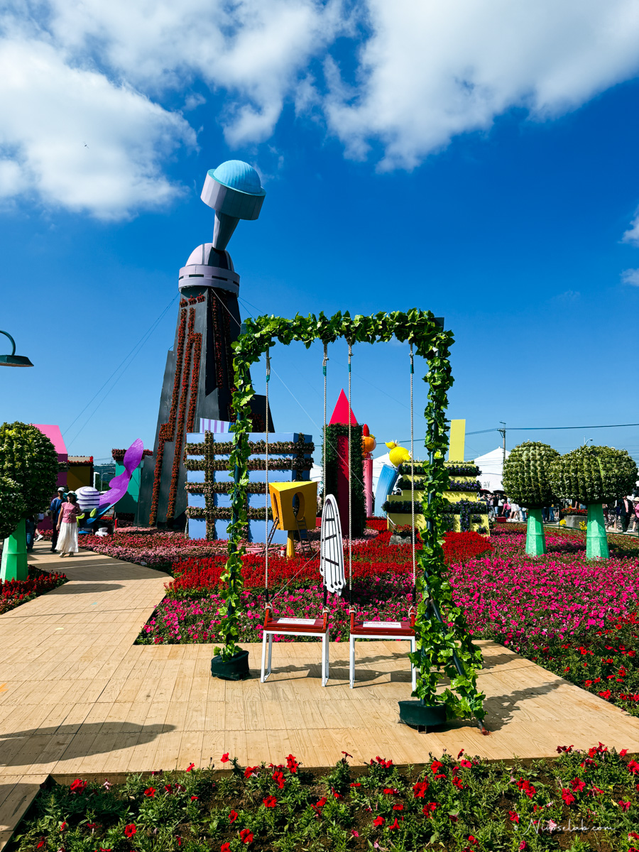 2025 新社花海暨臺中國際花毯節,飛天小女警一同參與賞花盛典! - 第11張圖